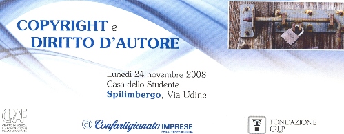 COPYRIGHT E DIRITTO D'AUTORE:<BR> FOTOGRAFI A LAZI