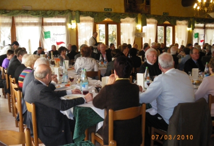 GRANDE PARTECIPAZIONE ALL'ASSEMBLEA E AL PRANZO SO