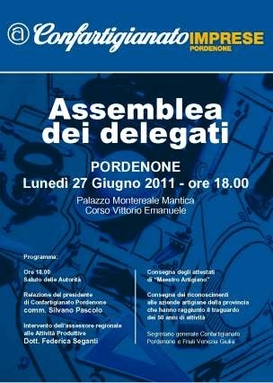 IL 27 GIUGNO A PALAZZO MANTICA L'ASSEMBLEA DEI DEL