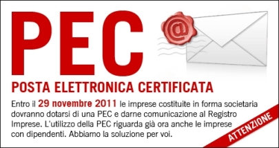 POSTA CERTIFICATA: UN OBBLIGO PER LE IMPRESE