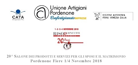 20^ SALONE DEDICATO AGLI SPOSI 2018 "RISO E CONFET