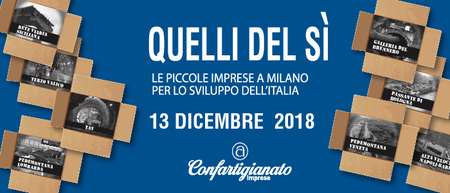 “QUELLI DEL SÌ” a Milano il 13 dicembre